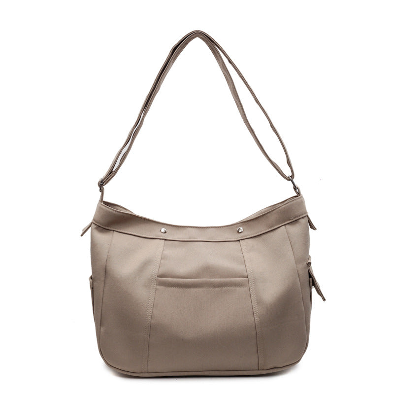 Stylische Leder Hobo Brehn