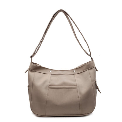 Stylische Leder Hobo Brehn