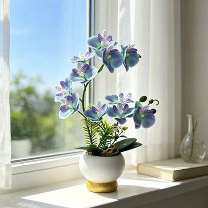 Künstliche Orchideenarrangement für Tischdekoration
