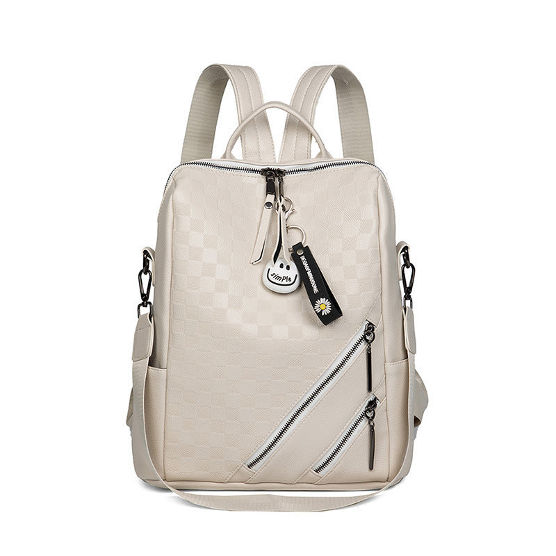 Karomuster Stylischer Rucksack Brehn