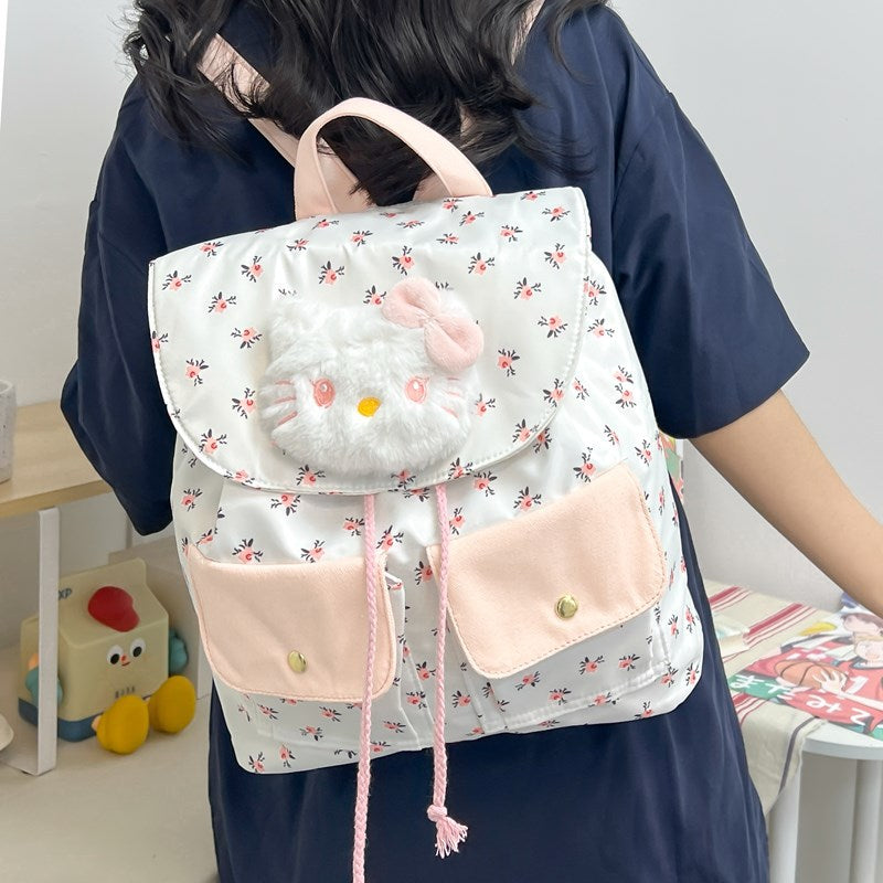 Plüsch Rucksack mit Verspieltem Tiermotiv Brehn
