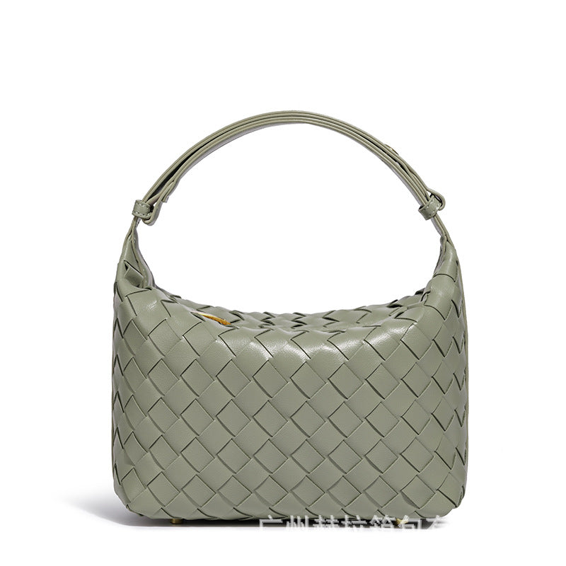 Handgefertigte Geflochtene Leder Mini Tasche Brehn