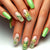 Blumen Kunst Press-On Nageldesign Brehn