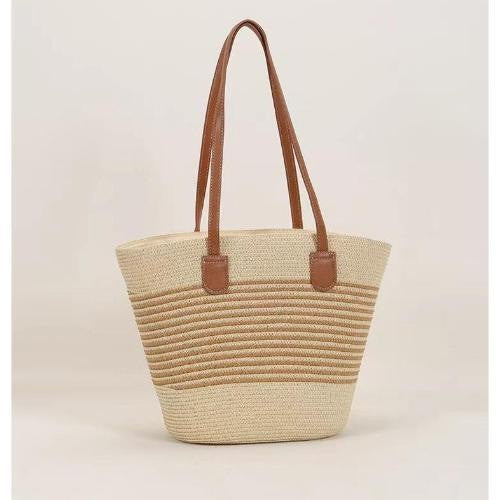 Trendige Geflochtene Strandtasche Brehn