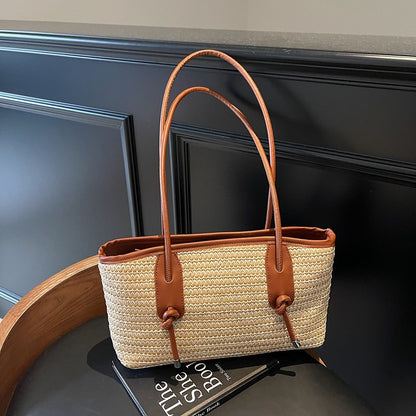 Stilvolle Gewebte Handtasche
