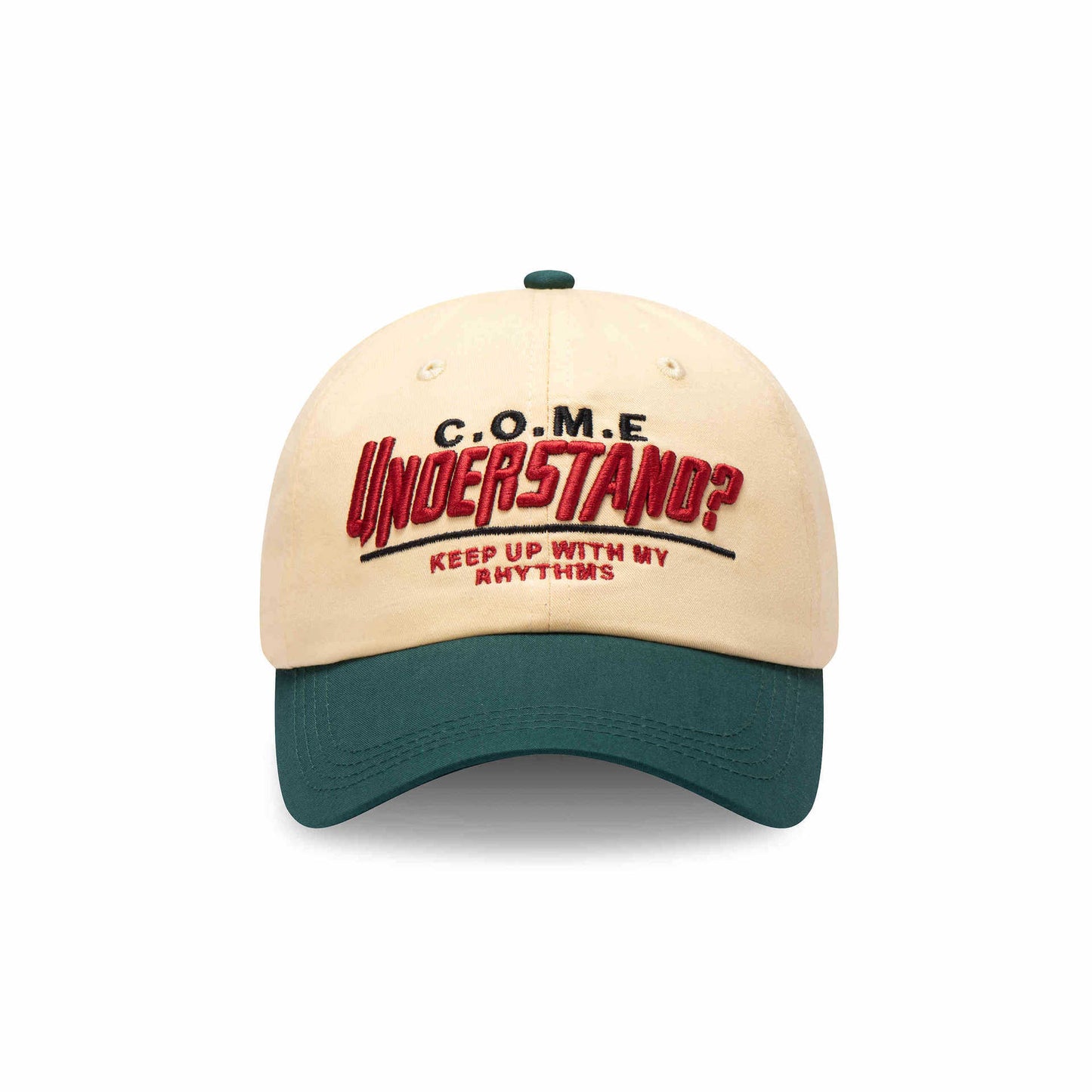 Frauen Playful Bestickte Statement Cap Brehn