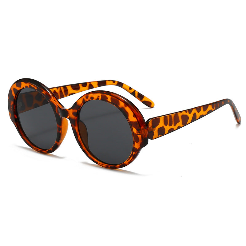 Damen modische runde Designer-Sonnenbrille Brehn