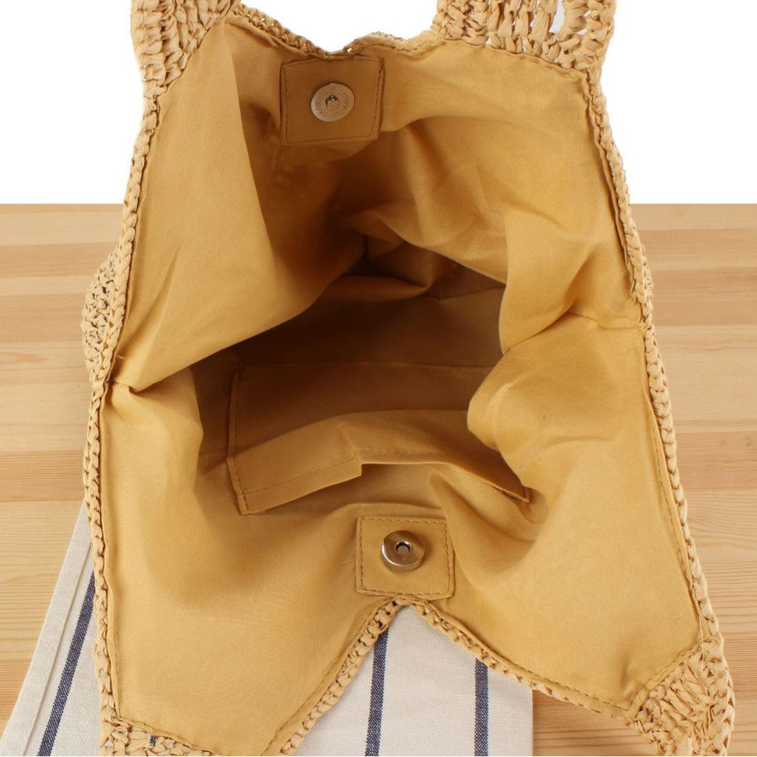 Handgearbeitetes Makramee Shopper Brehn