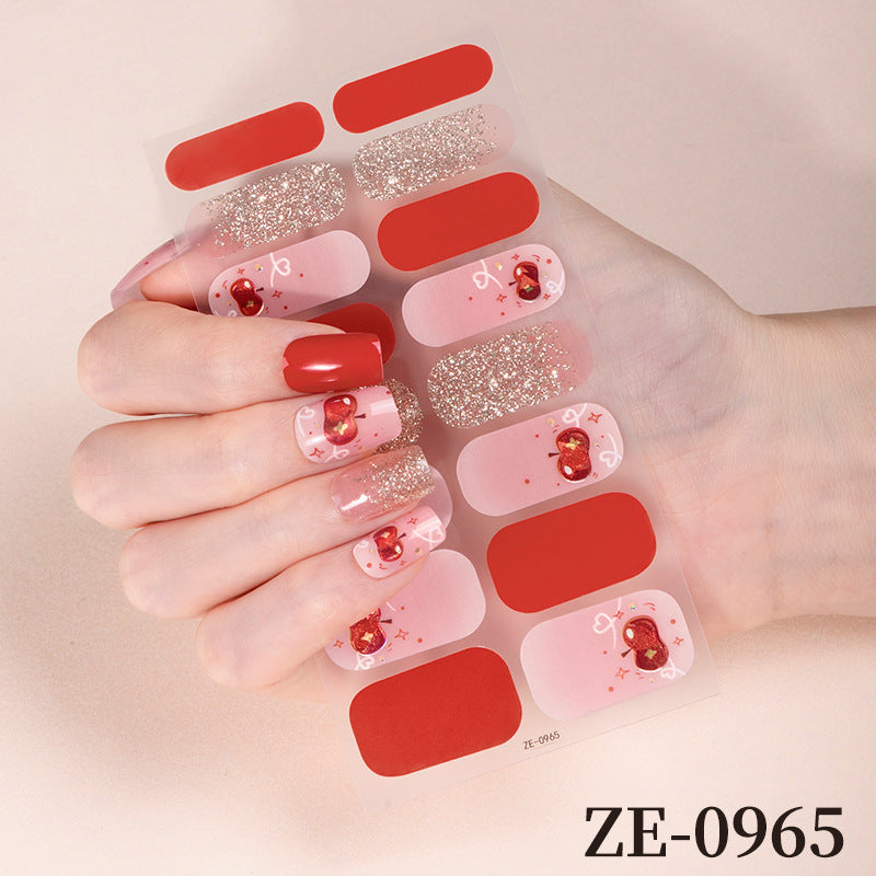 Urlaubs-Themen Nagelwraps