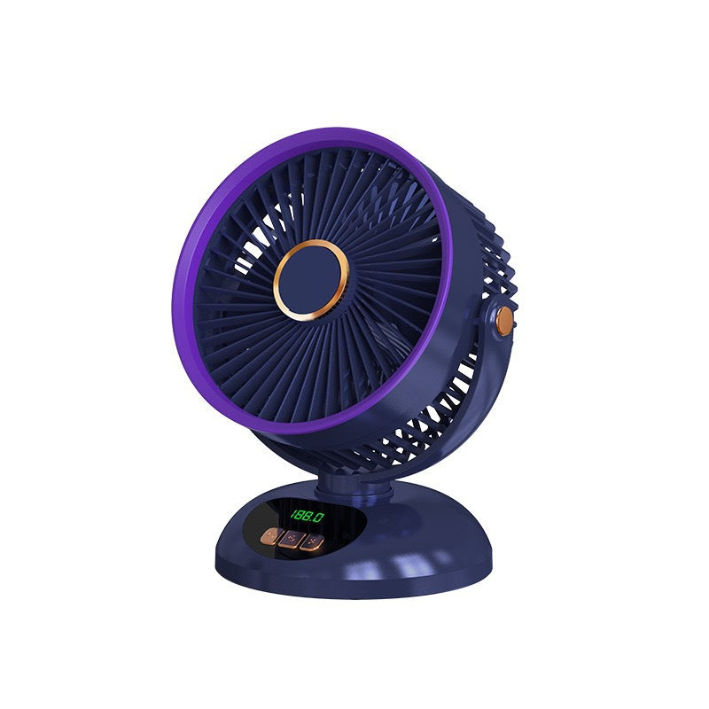 Unisex Tragbarer Turbo-Ventilator mit digitaler Anzeige Brehn