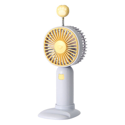 Unisex Tragbarer Handventilator mit verspieltem Tiermuster Brehn