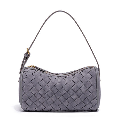 Geflochtene Wildleder-Handtasche Brehn