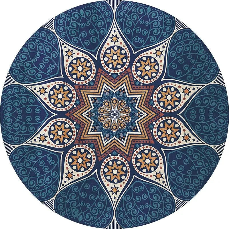 Künstlerisches Mandala-Design-Teppich
