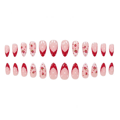 Stylische mandelförmige Nagelvergrößerungen Brehn