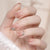 Elegante Strass-Design Press-On Nagelspitzen Brehn