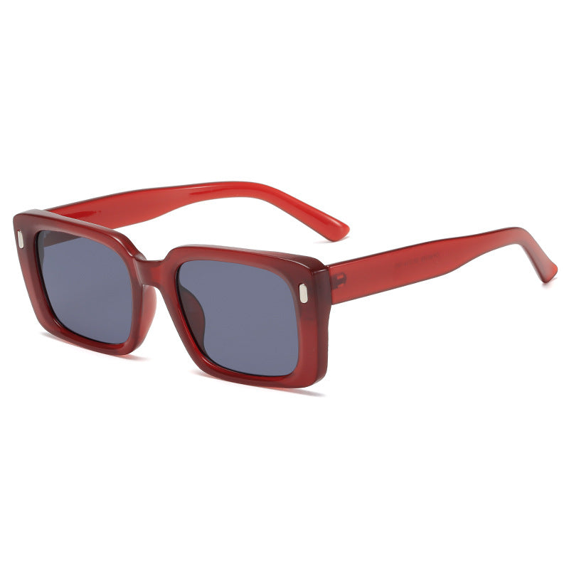 Damen zeitgenössische oversized Sonnenbrille Brehn