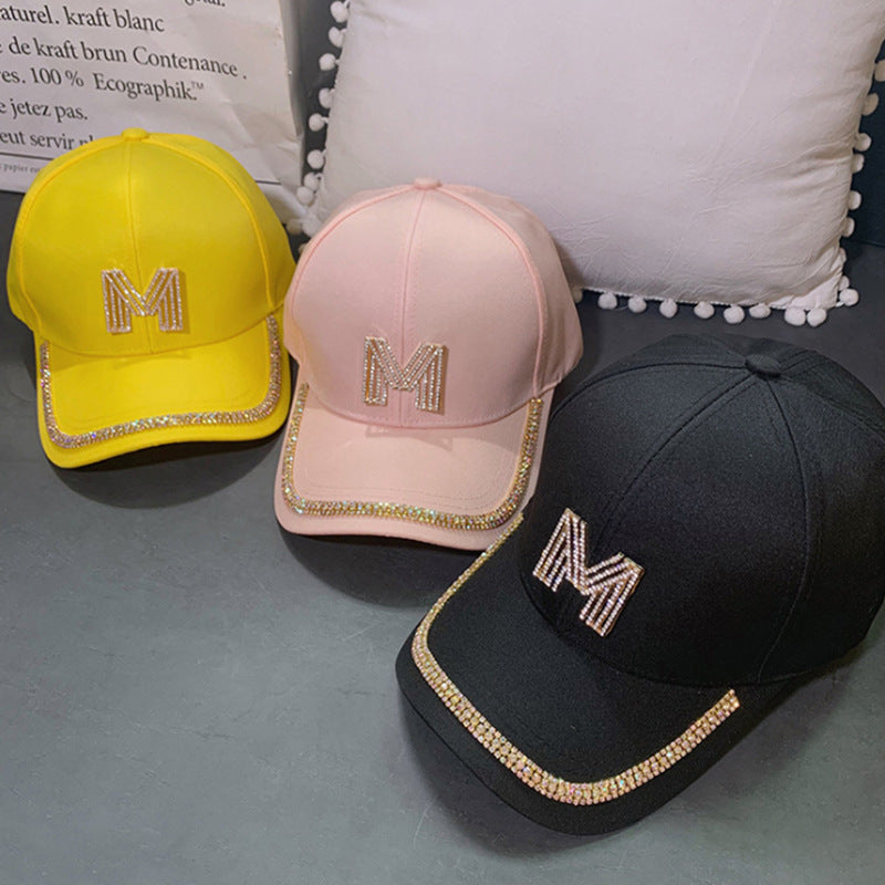 Damen Funkelnd Verziertes Baseballcap Brehn