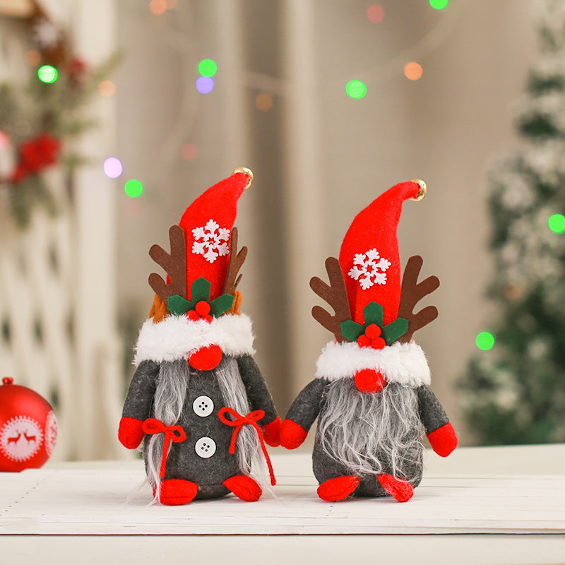 Verspielte Weihnachtsgnom Dekoration Brehn