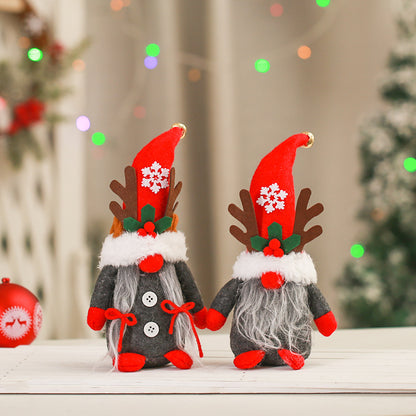 Verspielte Weihnachtsgnom Dekoration Brehn