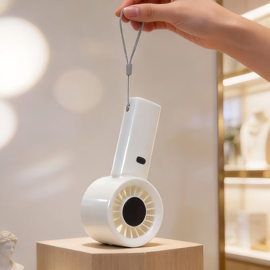Damen Tragbarer Mini-Lüfter mit USB-Ladefunktion Brehn