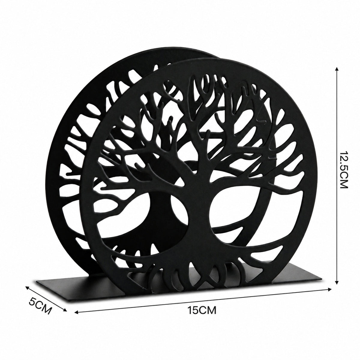 Dekorierbares Baum Design Buchstütze