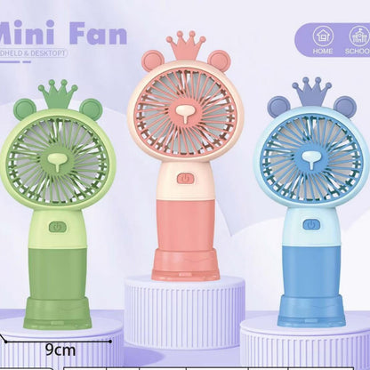 Unisex Handventilator mit flexiblem Design und integrierter USB-Ladefunktion Brehn