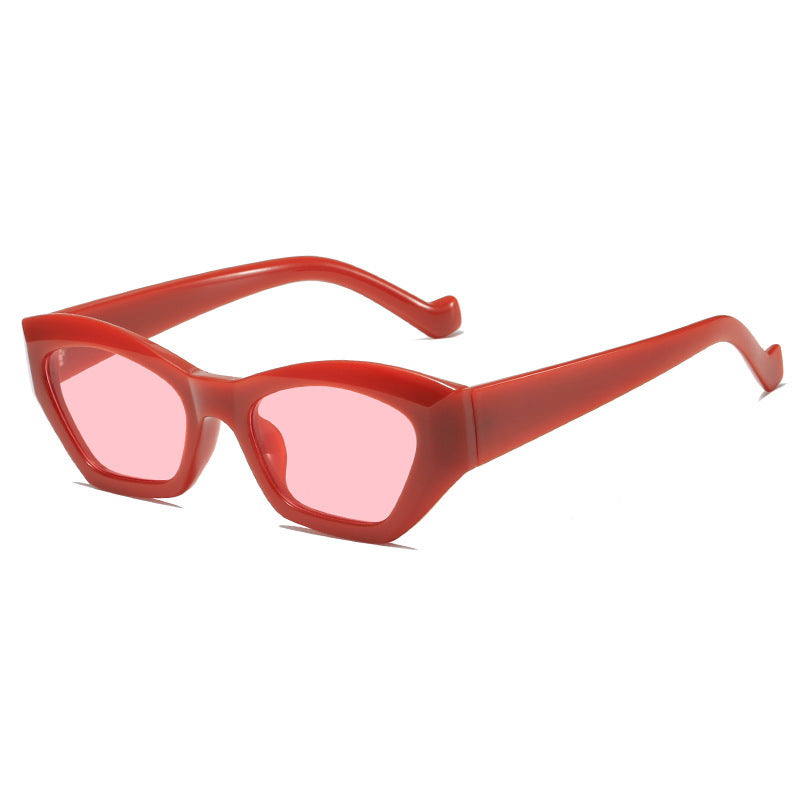 Damen modische Sonnenbrille im extravaganten Leopardenmuster Brehn