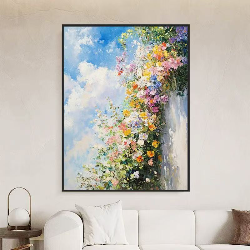 Florale Landschaft Wandkunst Brehn