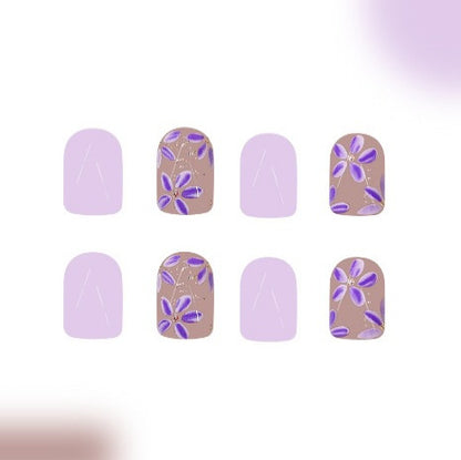 Floral Gel Nagelkunst Brehn