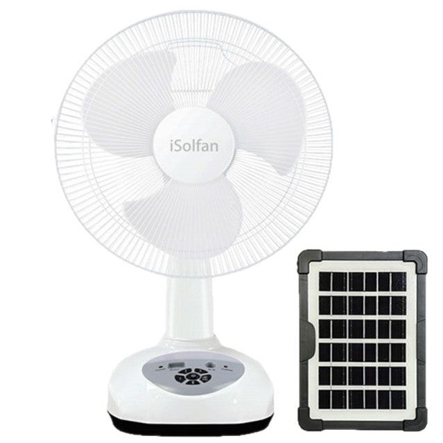 Damen Solarbetriebener Standventilator mit variabler Geschwindigkeitsregelung und intelligentem Steuerungssystem Brehn