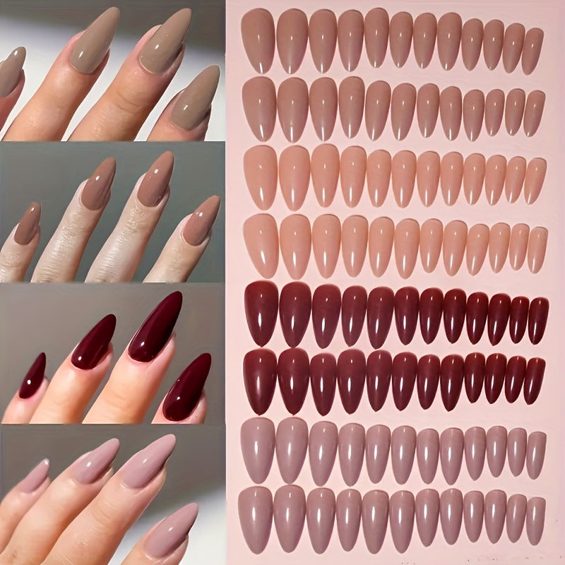 Premium Stiletto Press-On Nagelset Brehn