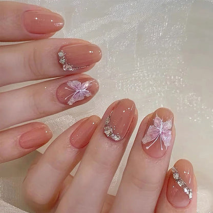 Dekoratives Floral Nagel Kit