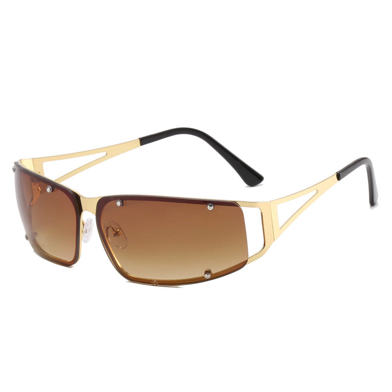 Damen sportliche Sonnenbrille mit trendigem Design und polarisierten Gläsern Brehn
