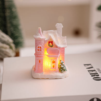 Beleuchtetes Weihnachtsdorf Haus Deko Brehn