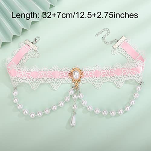 Floral Satin Cord Choker Brehn