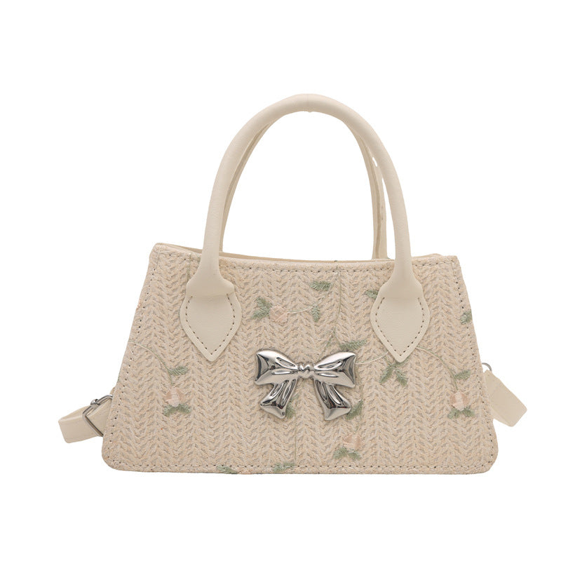 Elegante bestickte Mini-Handtasche