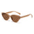 Damen Cat-Eye Sonnenbrille mit UV-Schutz und modischem Rahmen Brehn