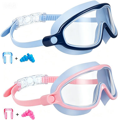 Schwimmschutzbrille mit Verstellbarem Nasenstück und Anti-Beschlag-Technologie Brehn