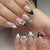 Dekoratives Press-On Nagelkunst-Set Brehn