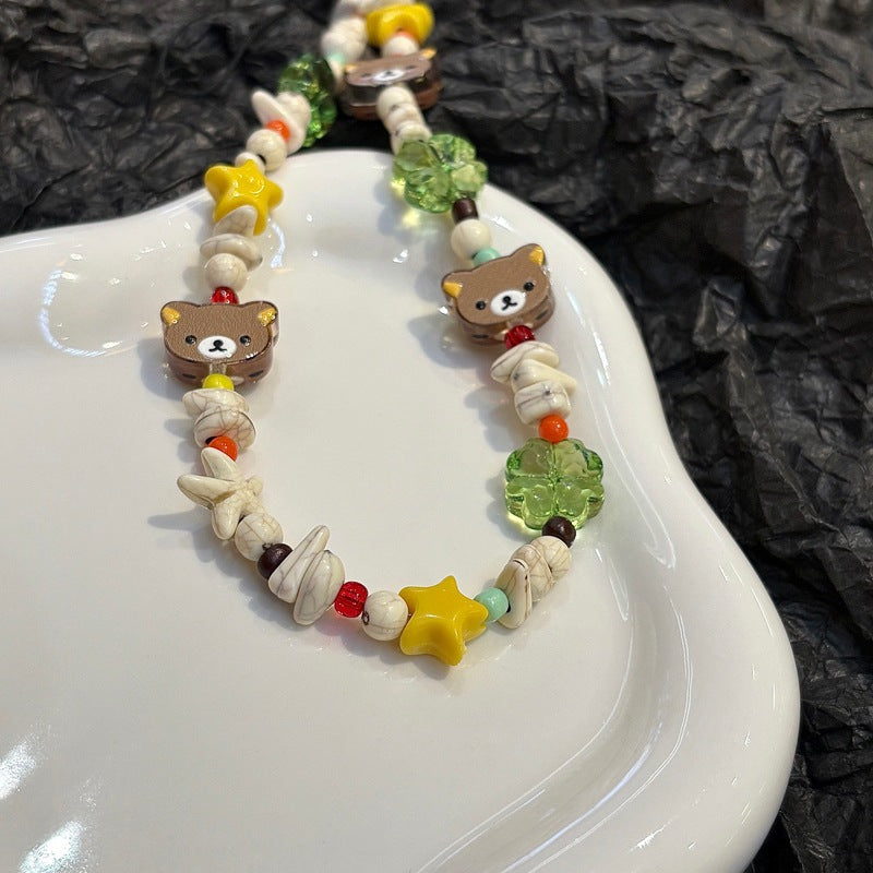 Verspielt Thema Charm Halskette Brehn