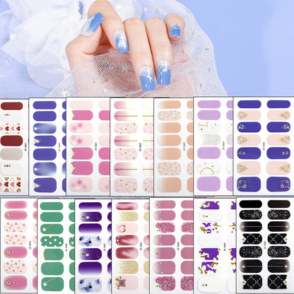 Elegante Gel-Nagel-Wickel
