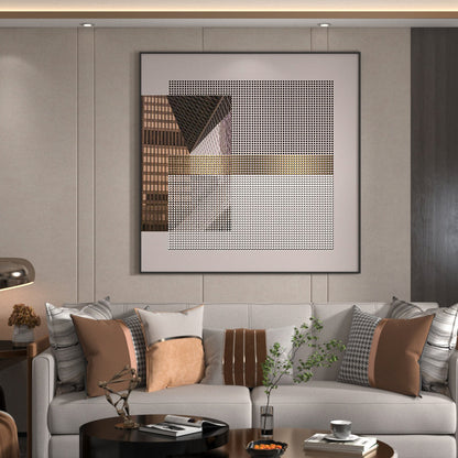 Moderne geometrische Wandkunst Druck
