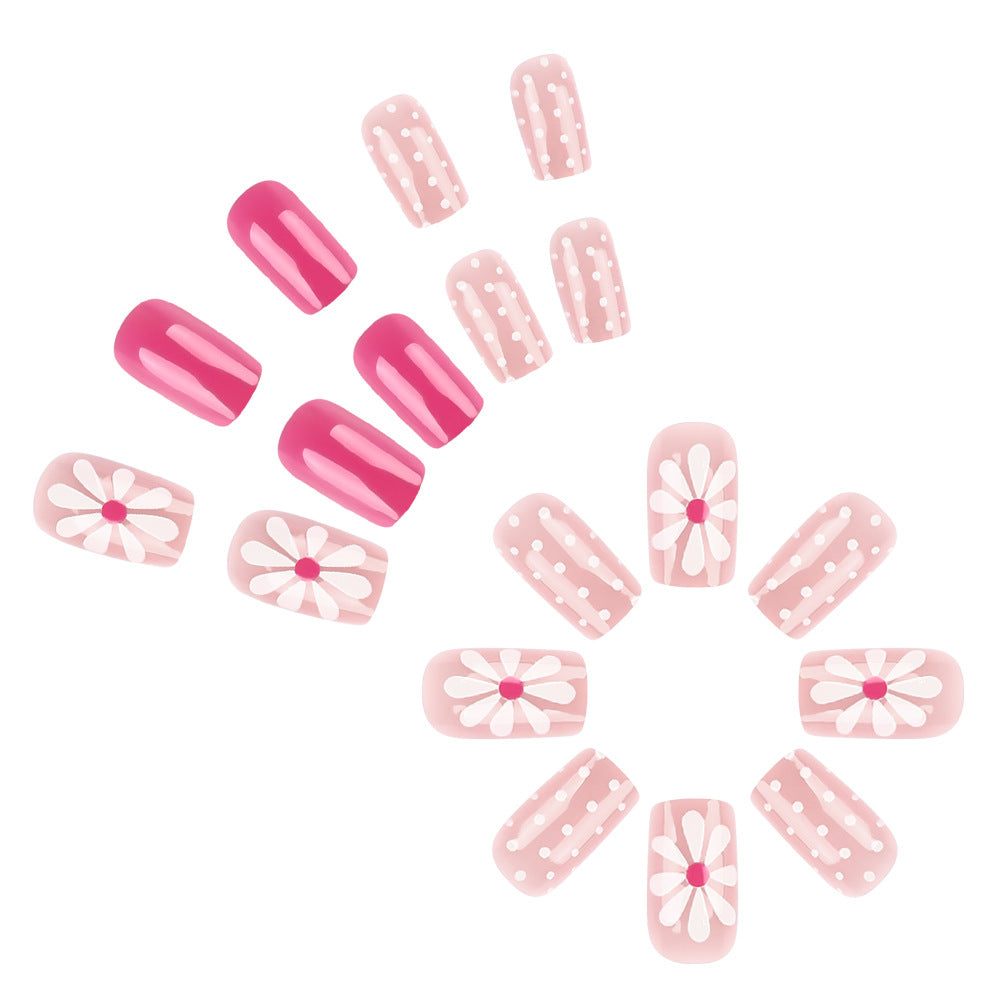 Floral Nail Art Design Brehn