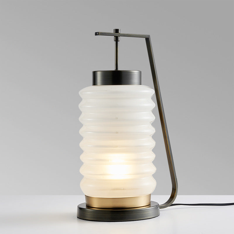 Zeitgenössische skulpturale Tischlampe