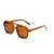 Damen modische Oversized-Sonnenbrille mit auffälligem Muster Brehn