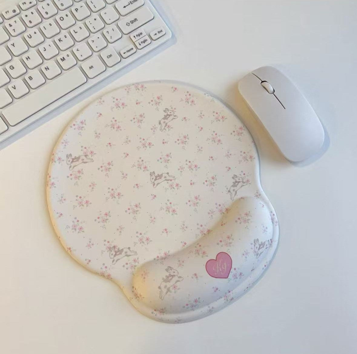 Stilvolle Florale Ergonomische Mauspad