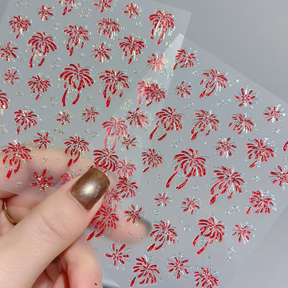 Hochwertige Nagelkunst Folienstickerblatt