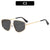 Geometrische Schildrahmen Sonnenbrille
