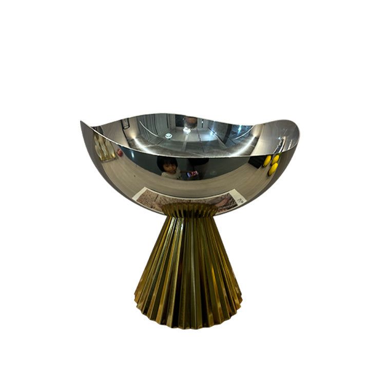 Elegante Metallmitte