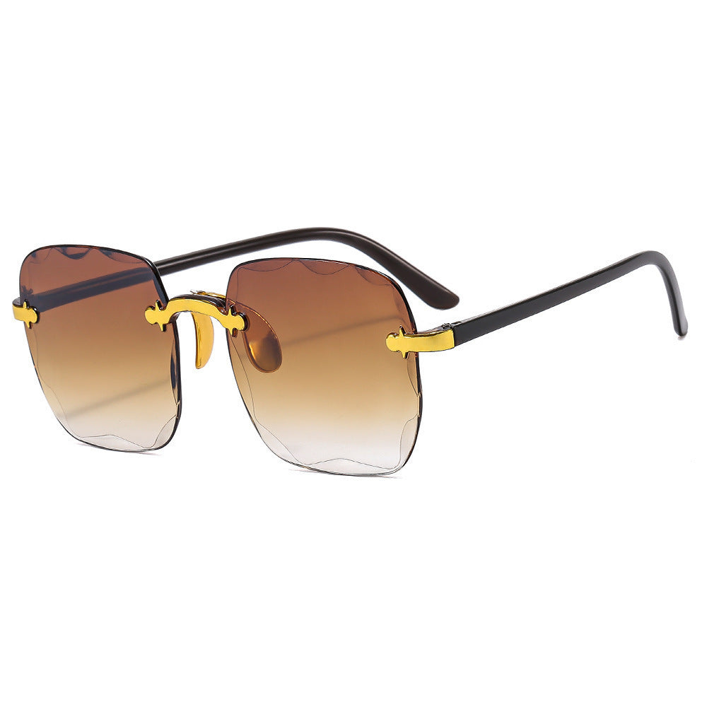 Statement Übergroße Quadratische Sonnenbrille Brehn